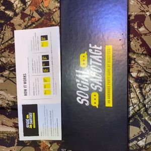Social Sabotage Card Game